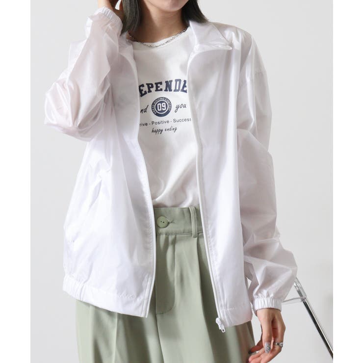 ベーシック ブルゾン ナイロン ジャンパー ジャケット 軽量 冬 レディース | JungleJalopy | 詳細画像3 