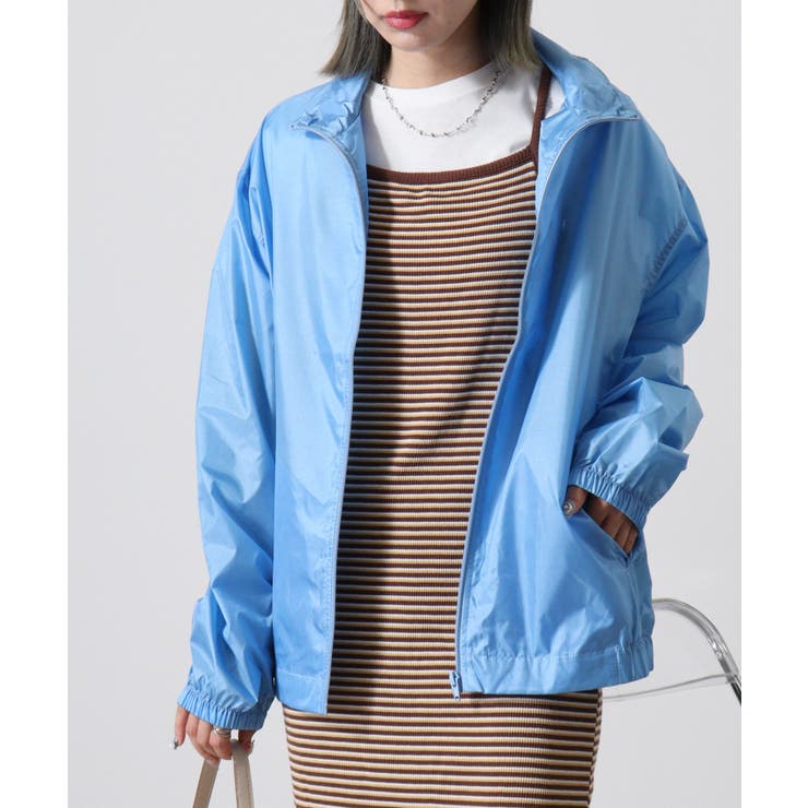 ベーシック ブルゾン ナイロン ジャンパー ジャケット 軽量 冬 レディース | JungleJalopy | 詳細画像5 