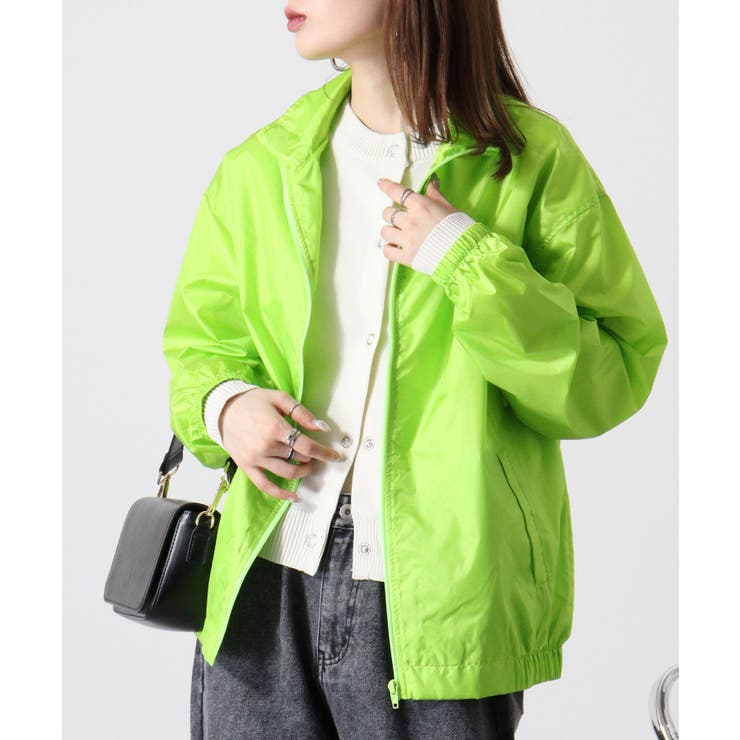 ベーシック ブルゾン ナイロン ジャンパー ジャケット 軽量 冬 レディース | JungleJalopy | 詳細画像6 