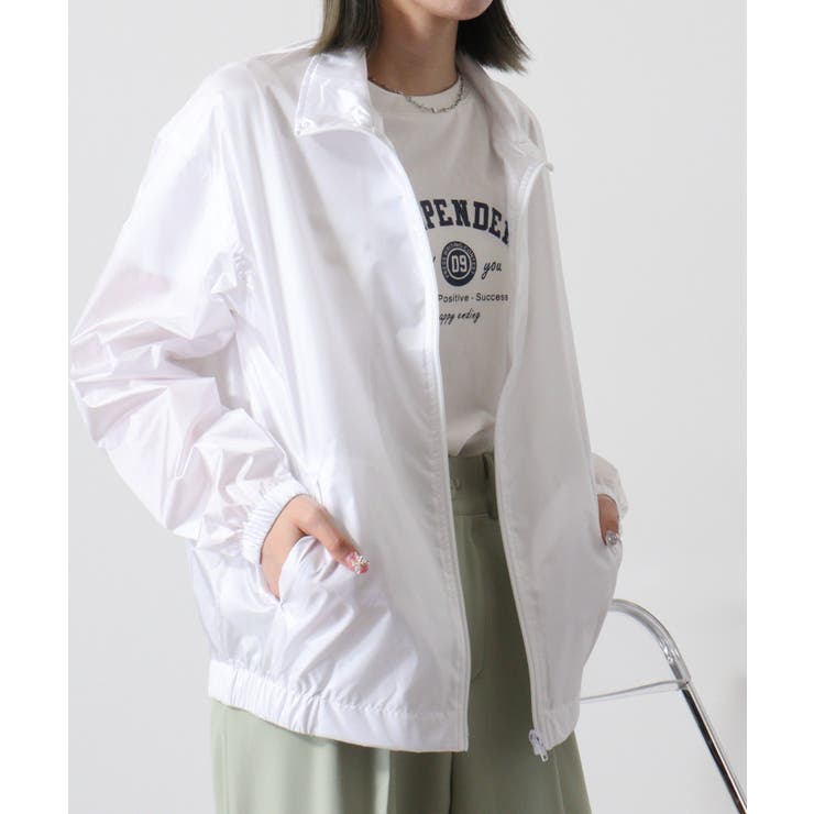 ベーシック ブルゾン ナイロン ジャンパー ジャケット 軽量 冬 レディース | JungleJalopy | 詳細画像64 