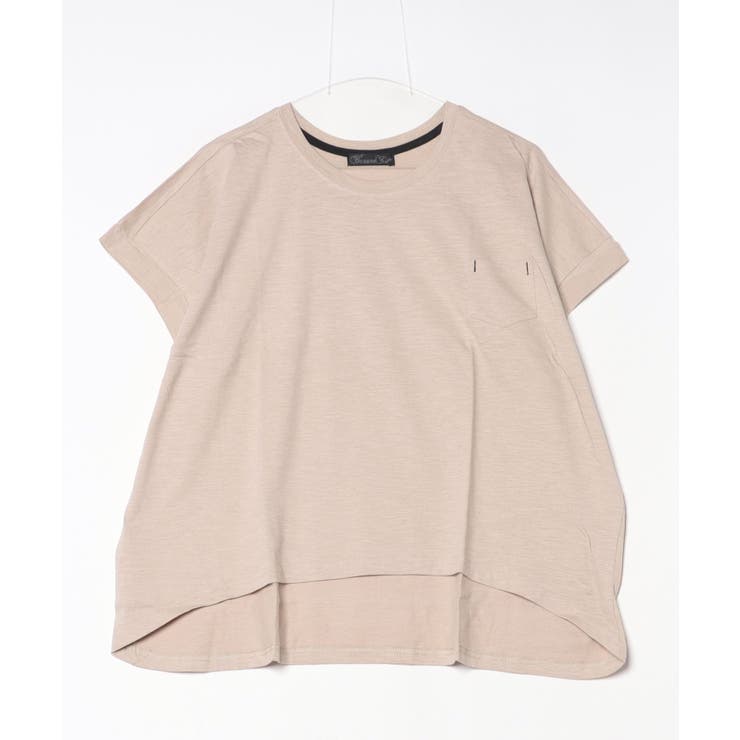 【M L】オーバーサイズポケット付きUネックTee Tシャツ | JungleJalopy | 詳細画像13 