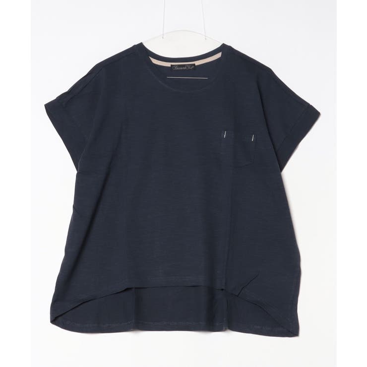 【M L】オーバーサイズポケット付きUネックTee Tシャツ | JungleJalopy | 詳細画像19 