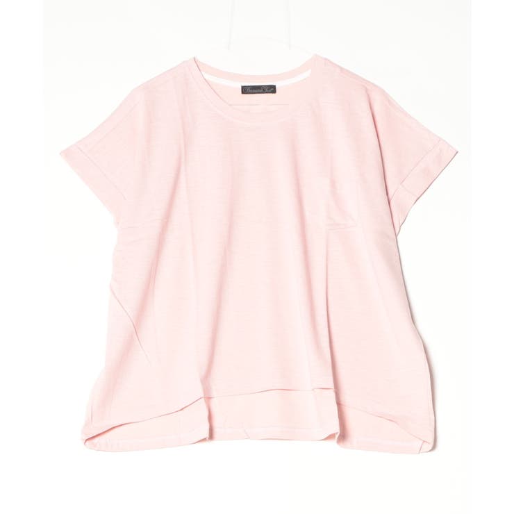 【M L】オーバーサイズポケット付きUネックTee Tシャツ | JungleJalopy | 詳細画像25 