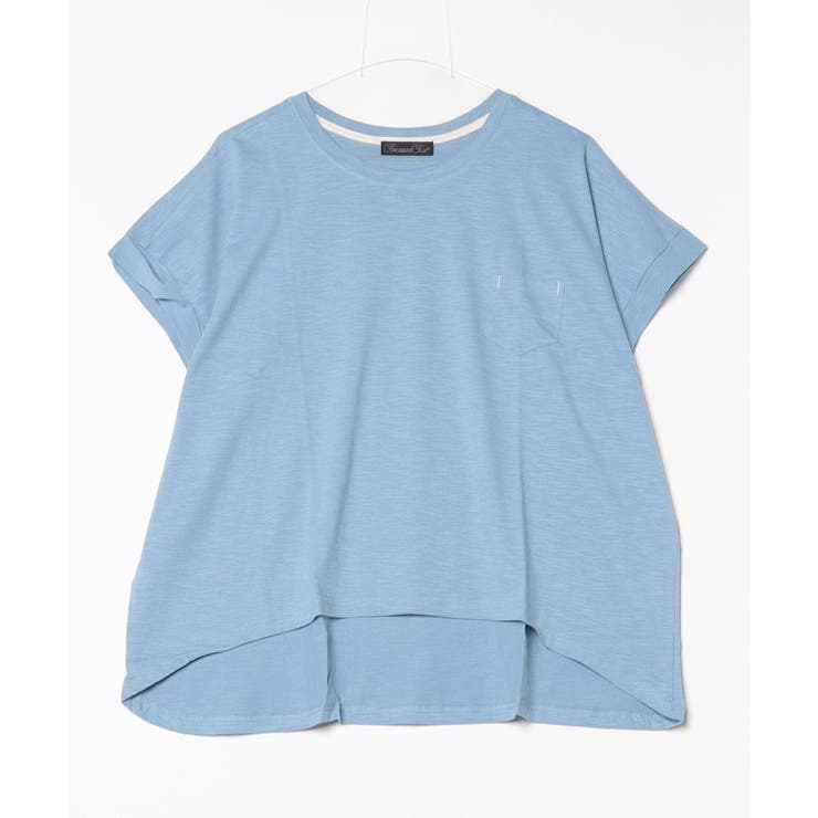 【M L】オーバーサイズポケット付きUネックTee Tシャツ | JungleJalopy | 詳細画像68 