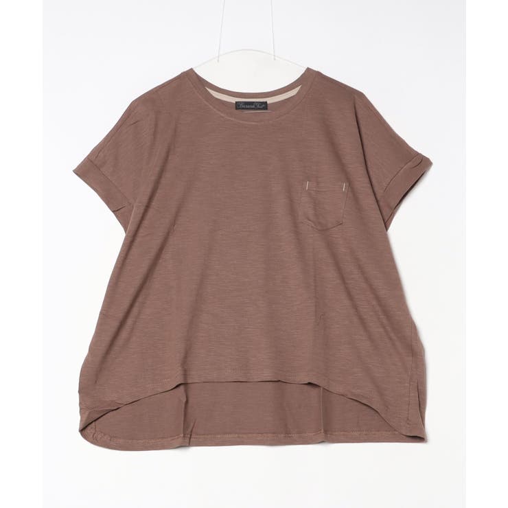 【M L】オーバーサイズポケット付きUネックTee Tシャツ | JungleJalopy | 詳細画像79 