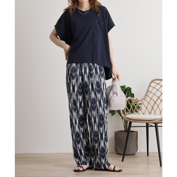 【M L】オーバーサイズポケット付きVネックTee Tシャツ | JungleJalopy | 詳細画像24 