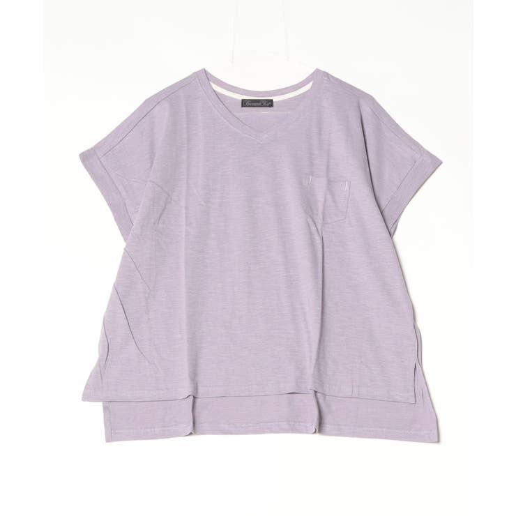 【M L】オーバーサイズポケット付きVネックTee Tシャツ | JungleJalopy | 詳細画像51 