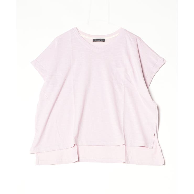 【M L】オーバーサイズポケット付きVネックTee Tシャツ | JungleJalopy | 詳細画像57 