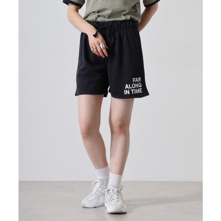 ミニ裏毛ワンポイントプリントショートパンツ レディース ワンマイル | JungleJalopy | 詳細画像11 