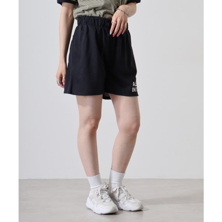 ミニ裏毛ワンポイントプリントショートパンツ レディース ワンマイル | JungleJalopy | 詳細画像12 