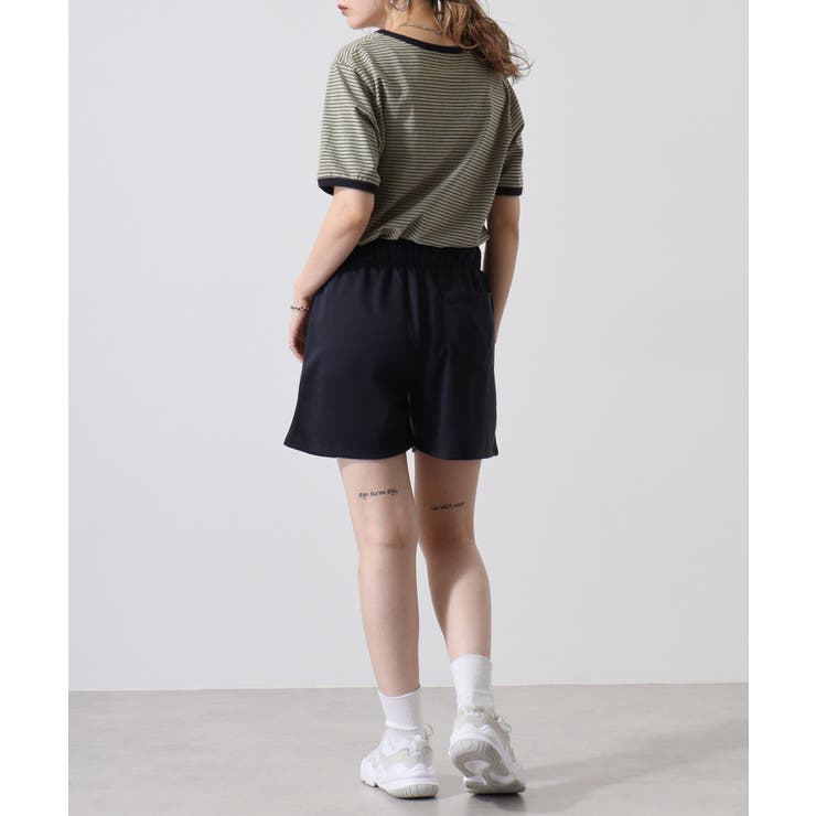 ミニ裏毛ワンポイントプリントショートパンツ レディース ワンマイル | JungleJalopy | 詳細画像14 