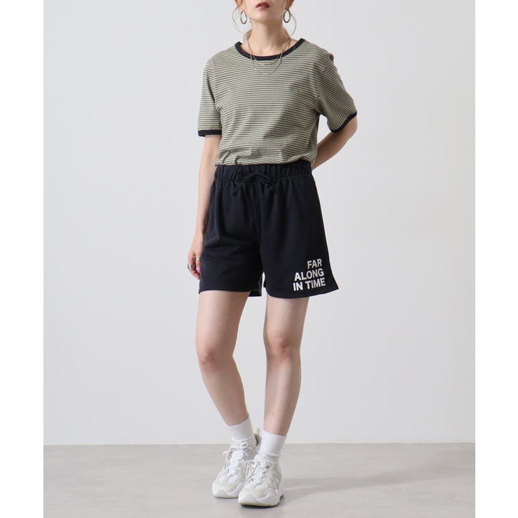 ミニ裏毛ワンポイントプリントショートパンツ レディース ワンマイル | JungleJalopy | 詳細画像19 