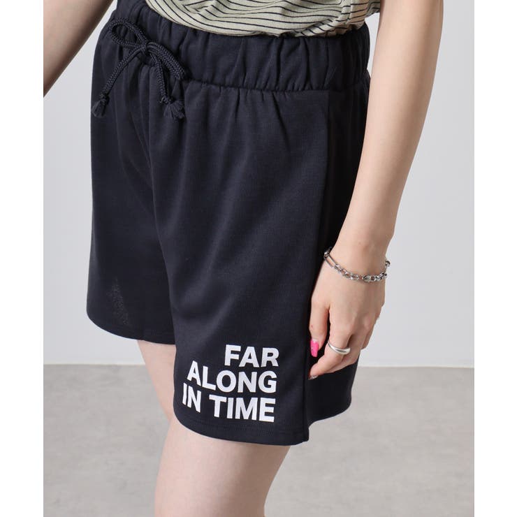 ミニ裏毛ワンポイントプリントショートパンツ レディース ワンマイル | JungleJalopy | 詳細画像2 