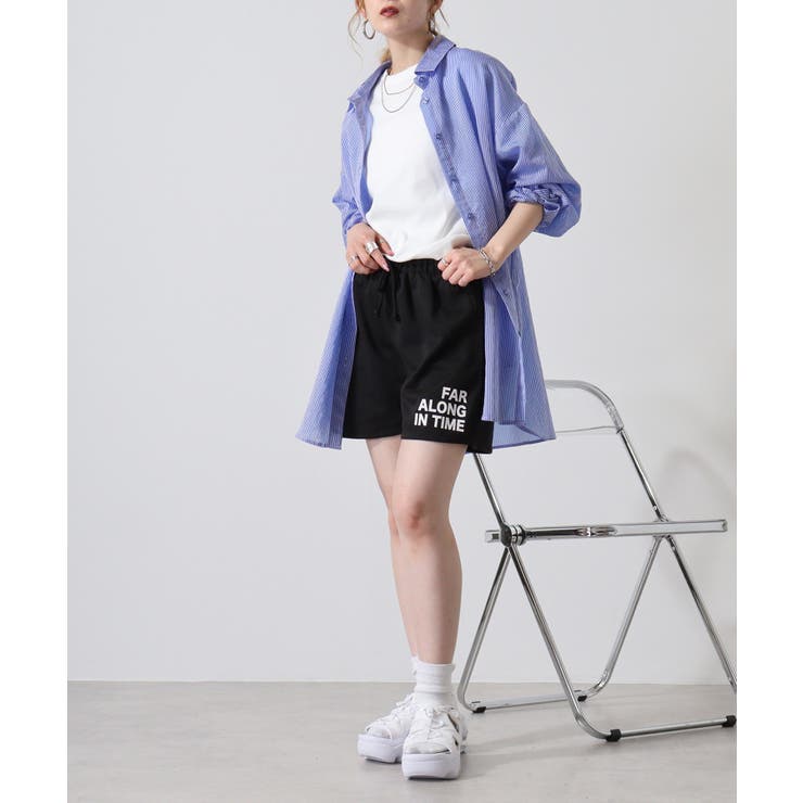 ミニ裏毛ワンポイントプリントショートパンツ レディース ワンマイル | JungleJalopy | 詳細画像20 