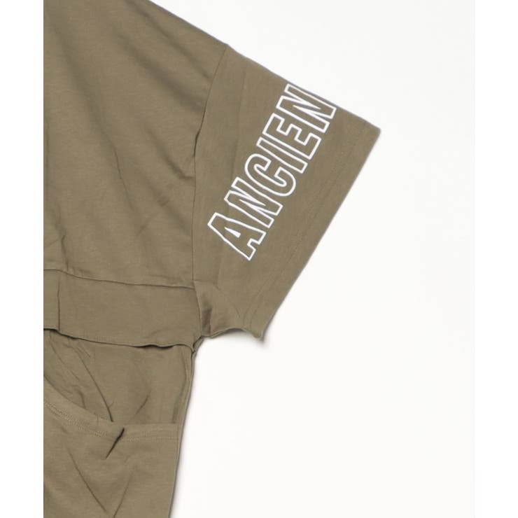 ポケット付きオーバーサイズシルエットロゴプリントTシャツ レディース | JungleJalopy | 詳細画像24 