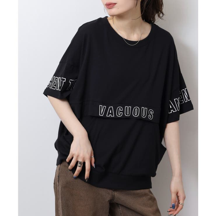 ポケット付きオーバーサイズシルエットロゴプリントTシャツ レディース | JungleJalopy | 詳細画像9 