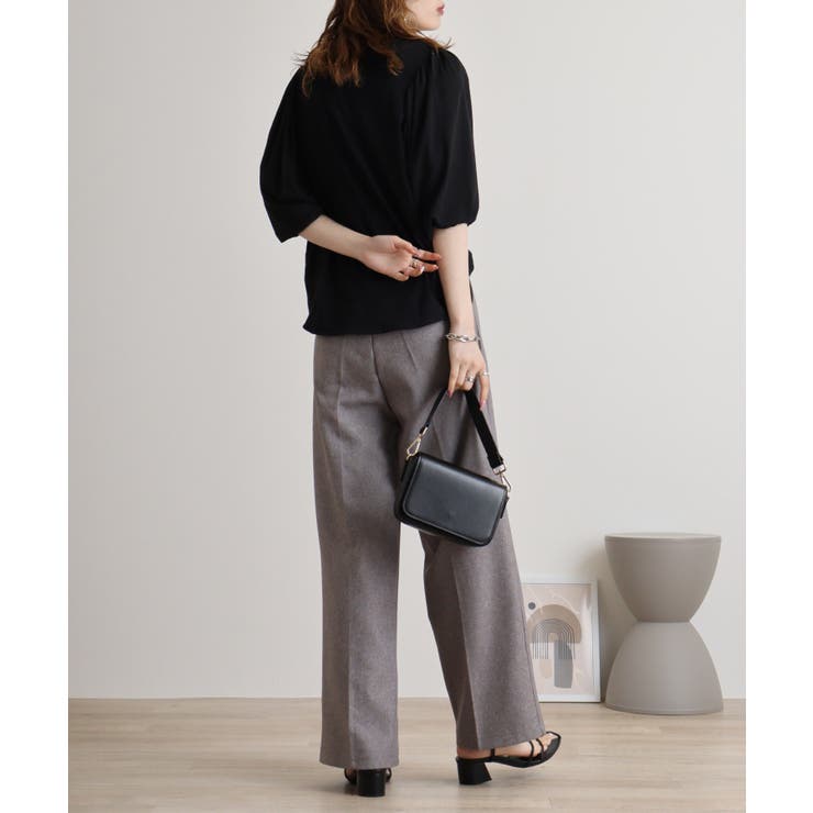 【M】袖口ボリューム布帛切替プルオーバー | JungleJalopy | 詳細画像10 