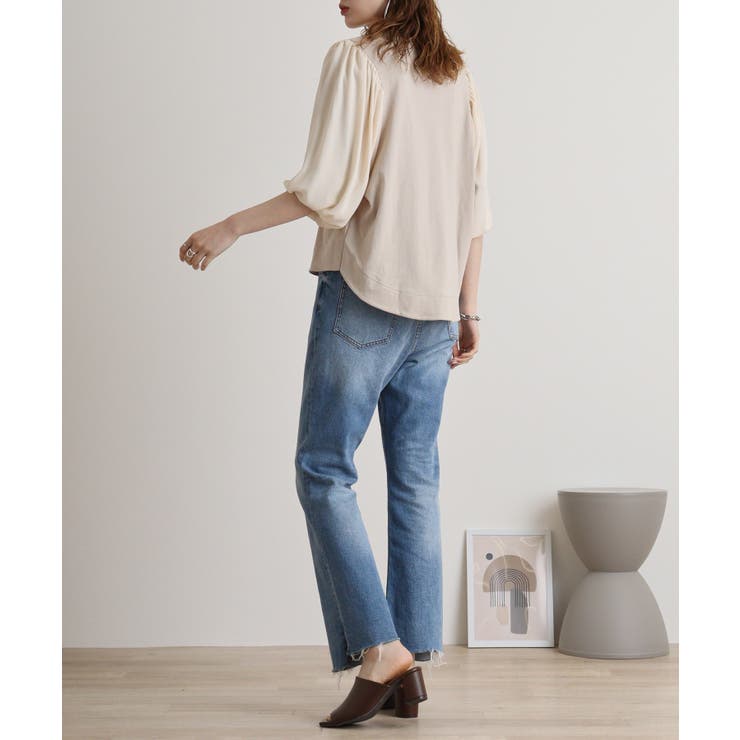 【M】袖口ボリューム布帛切替プルオーバー | JungleJalopy | 詳細画像22 