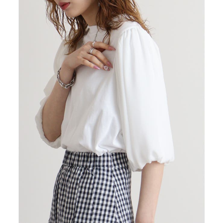 【M】袖口ボリューム布帛切替プルオーバー | JungleJalopy | 詳細画像24 