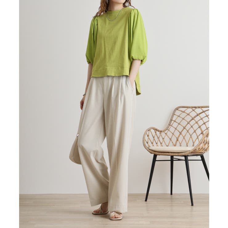 【M】袖口ボリューム布帛切替プルオーバー | JungleJalopy | 詳細画像36 