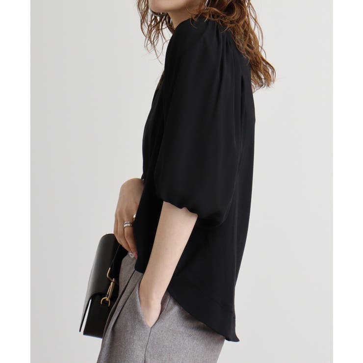 【M】袖口ボリューム布帛切替プルオーバー | JungleJalopy | 詳細画像8 