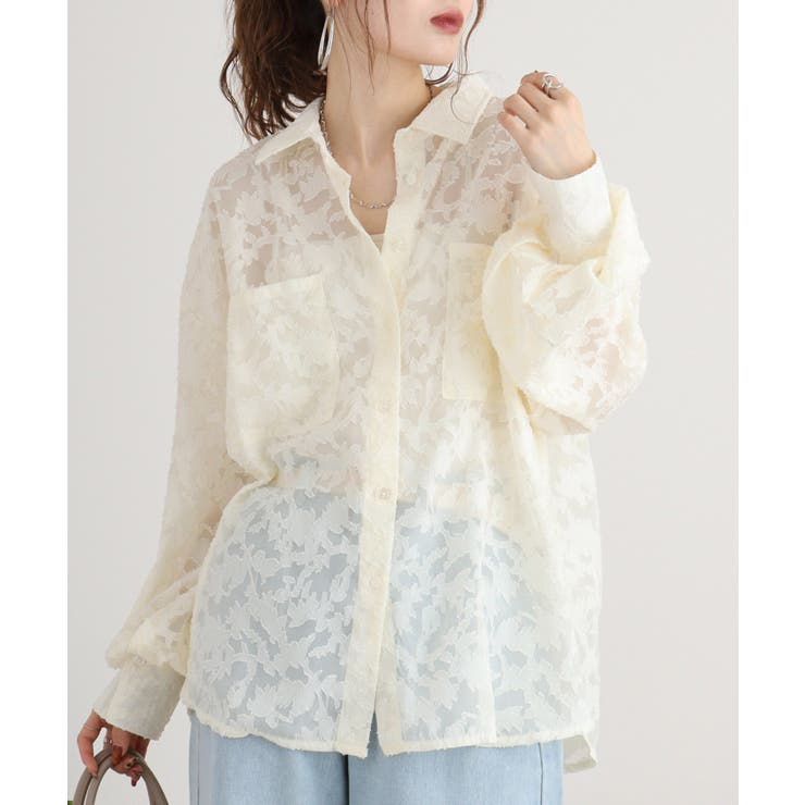 IVORY | 【M】シアージャガードオーバーシャツ | JungleJalopy