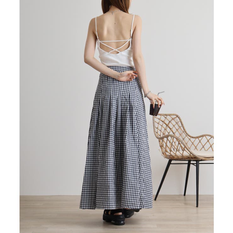 【M・L】バッククロスリブキャミソール | JungleJalopy | 詳細画像10 