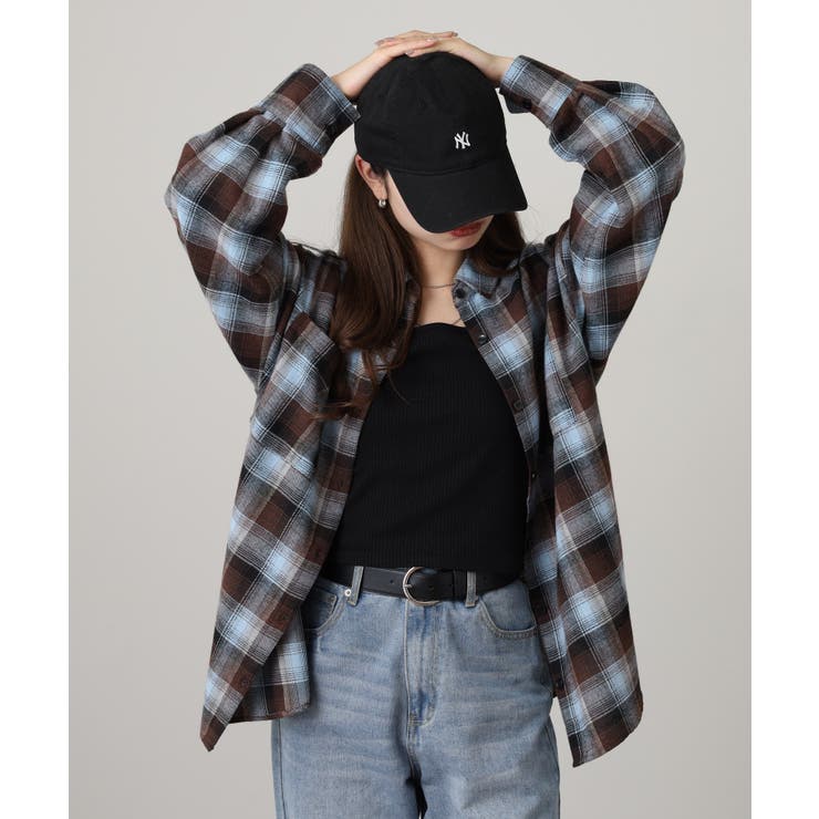 ビエラチェックロングシャツ レディース レビュー特典あり | JungleJalopy | 詳細画像25 