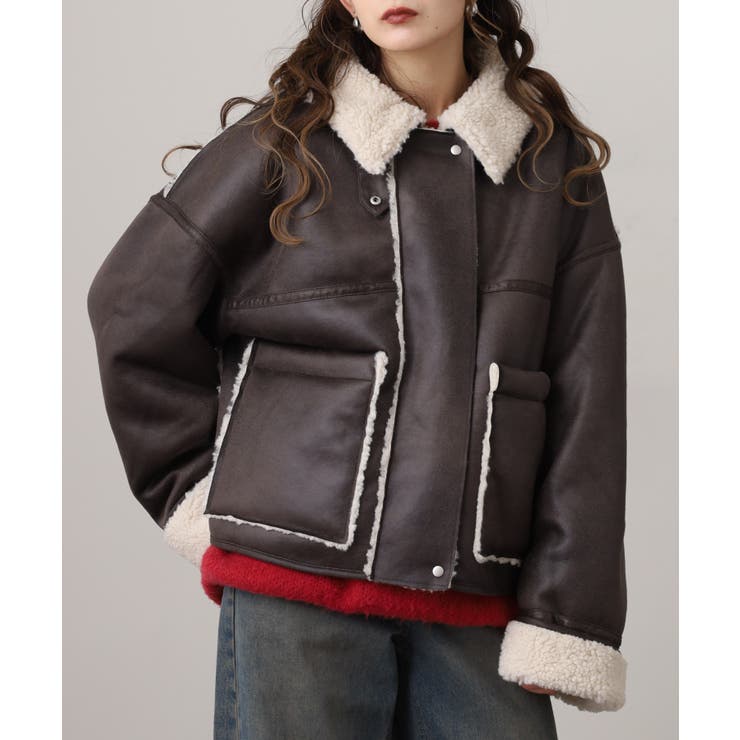 フェイクムートン ボンディング 裏ボア | JungleJalopy | 詳細画像13 