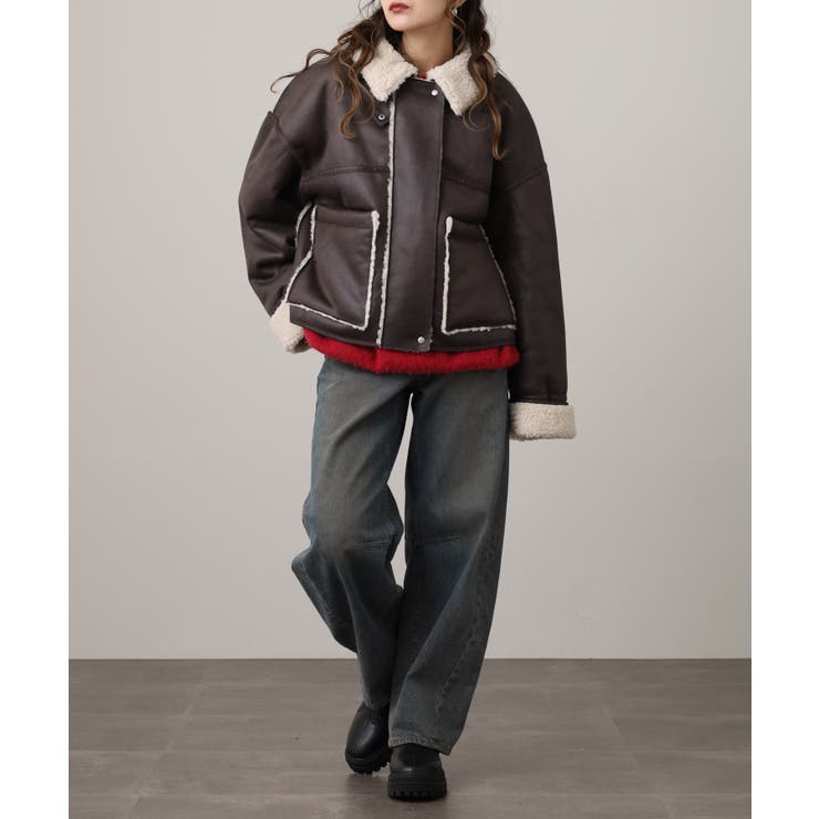 フェイクムートン ボンディング 裏ボア | JungleJalopy | 詳細画像15 