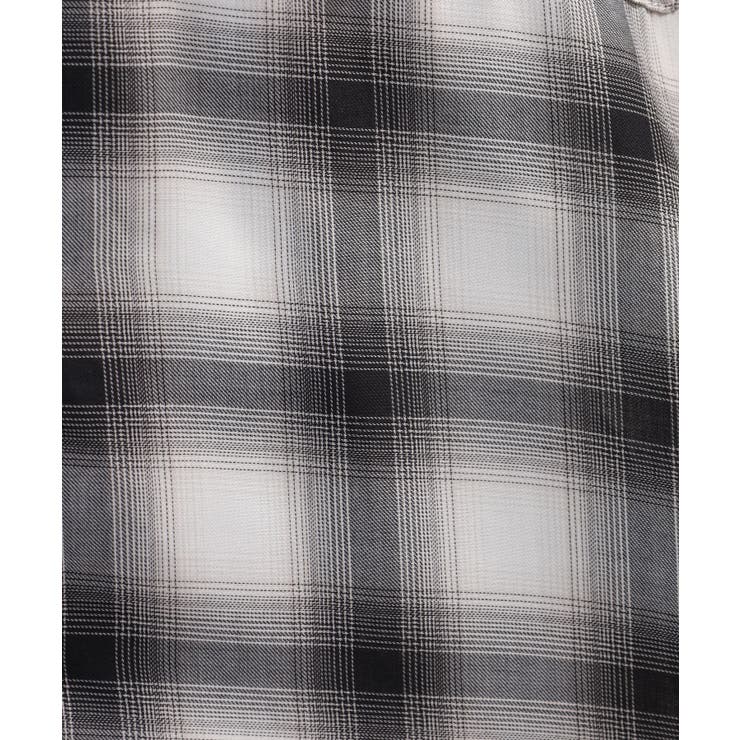 フードビッグチェックシャツ トップス チェック | JungleJalopy | 詳細画像25 