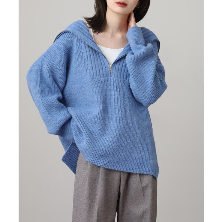 ビッグカラー風 ハーフZIP プルオーバー | JungleJalopy | 詳細画像11 