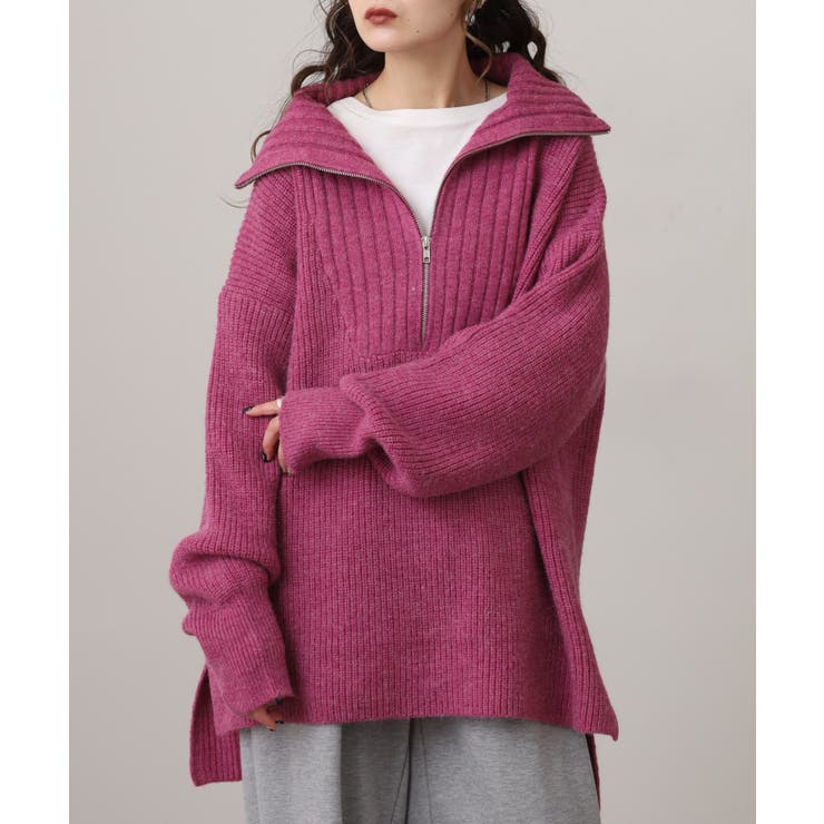 ビッグカラー風 ハーフZIP プルオーバー | JungleJalopy | 詳細画像15 