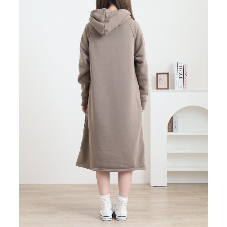 裏ボア パーカー ワンピース | JungleJalopy | 詳細画像28 