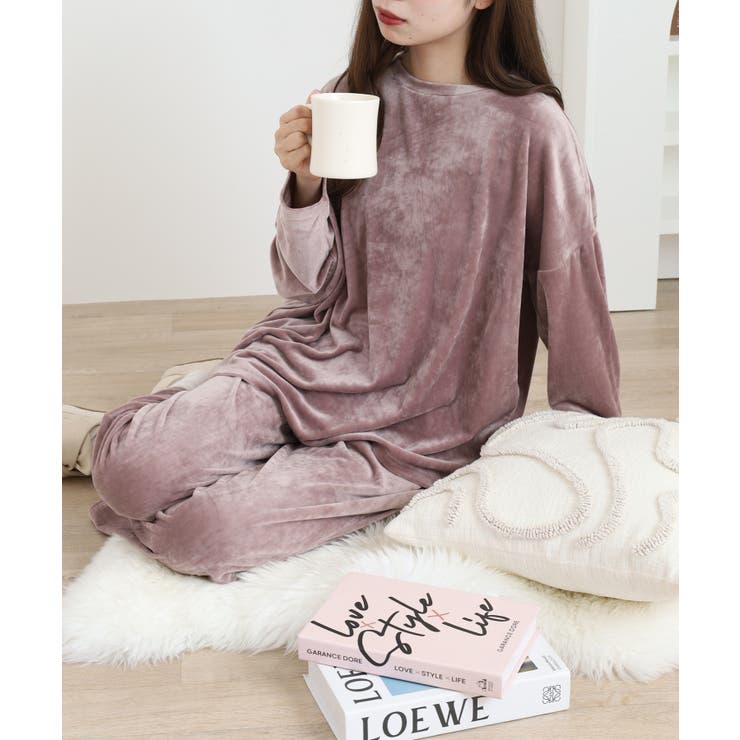 SMOKEPINK | ルームウェア 2点セットアップ 上下セット | JungleJalopy