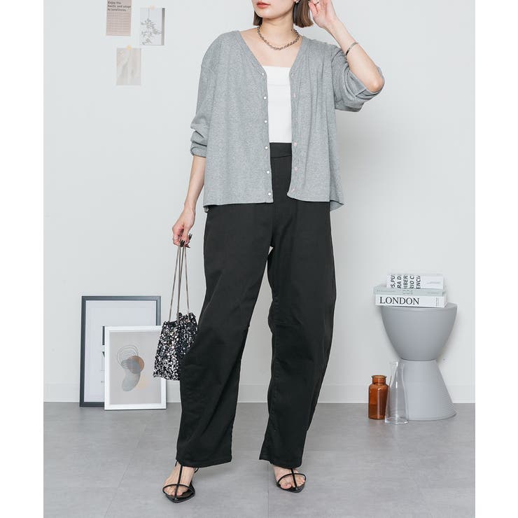 大きいサイズ レディース カーブパンツ | JungleJalopy | 詳細画像13 