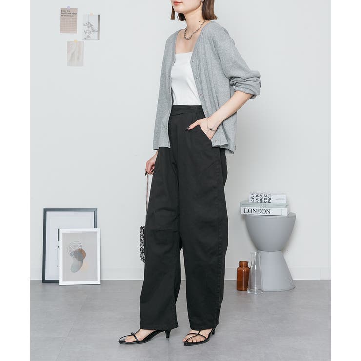 大きいサイズ レディース カーブパンツ | JungleJalopy | 詳細画像14 