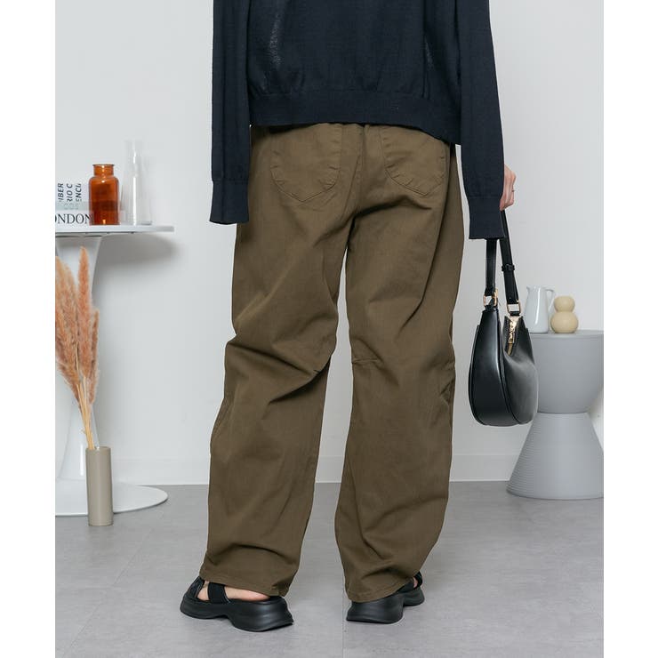 大きいサイズ レディース カーブパンツ | JungleJalopy | 詳細画像19 