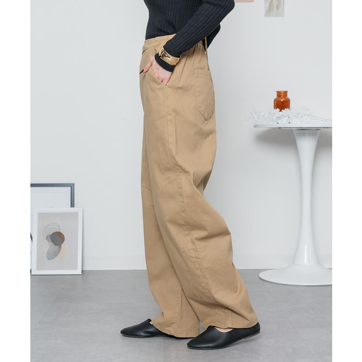 大きいサイズ レディース カーブパンツ | JungleJalopy | 詳細画像4 