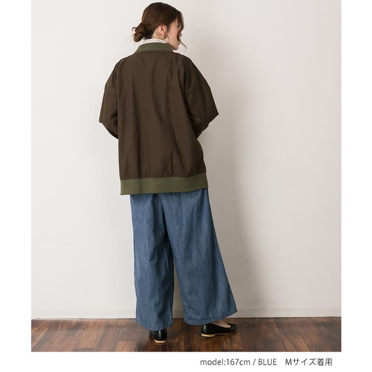 大きいサイズ レディース ワイドパンツ | JungleJalopy | 詳細画像10 