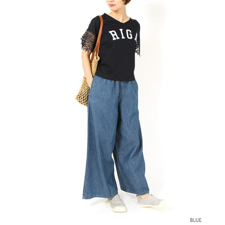 大きいサイズ レディース ワイドパンツ | JungleJalopy | 詳細画像12 