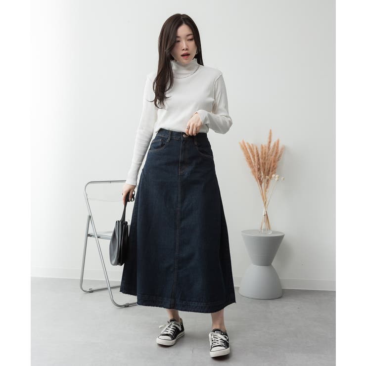 サイドタックデニムスカート レディース 大きいサイズ | JungleJalopy | 詳細画像63 