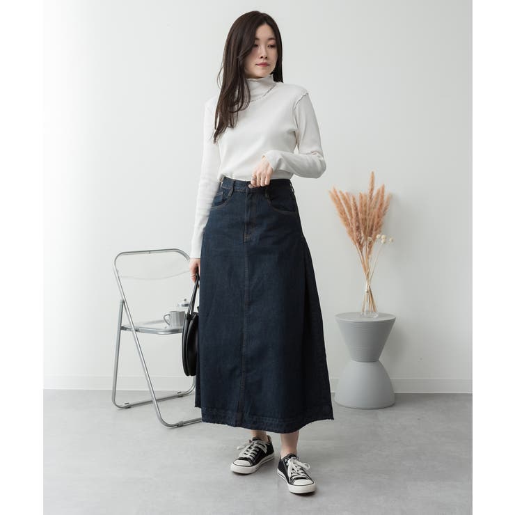 サイドタックデニムスカート レディース 大きいサイズ | JungleJalopy | 詳細画像64 