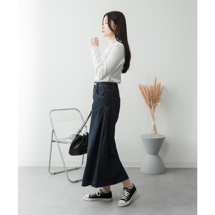 サイドタックデニムスカート レディース 大きいサイズ | JungleJalopy | 詳細画像69 