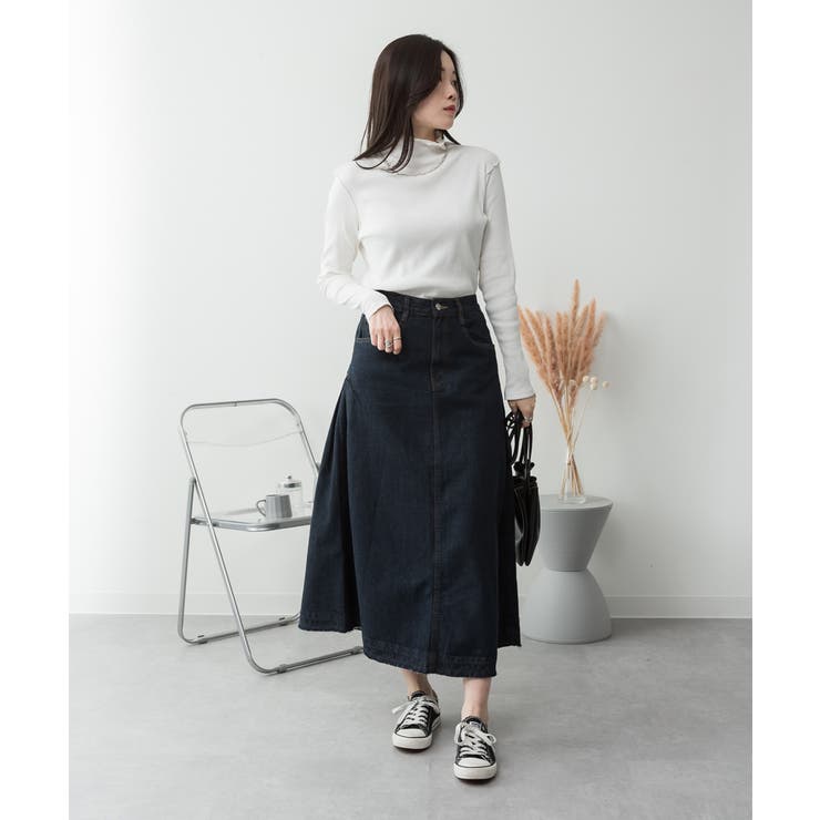 サイドタックデニムスカート レディース 大きいサイズ | JungleJalopy | 詳細画像72 