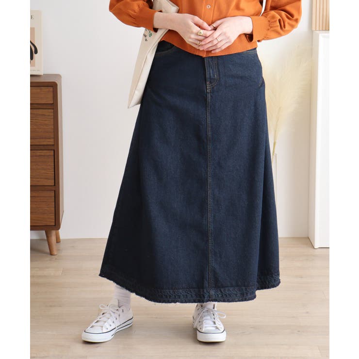 サイドタックデニムスカート レディース 大きいサイズ | JungleJalopy | 詳細画像82 