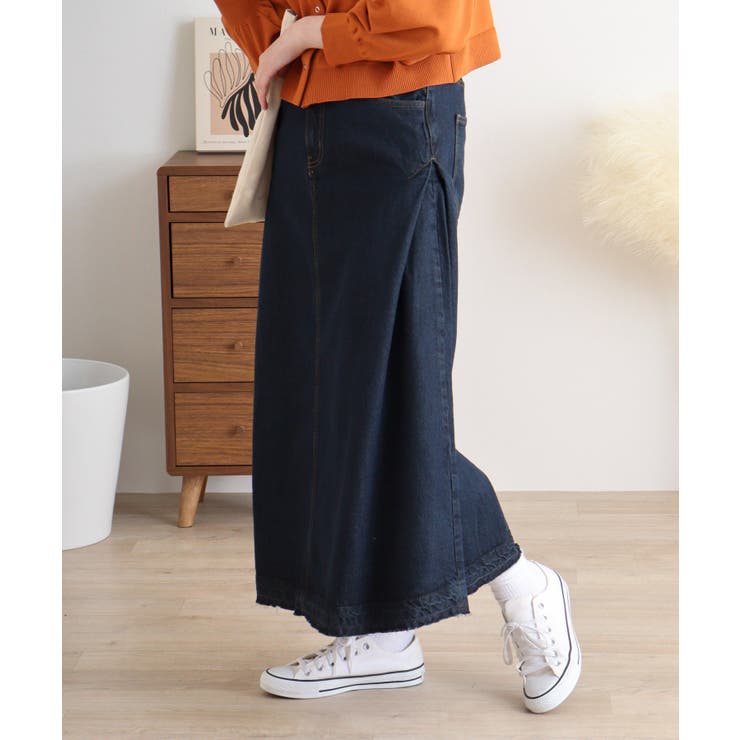 サイドタックデニムスカート レディース 大きいサイズ | JungleJalopy | 詳細画像83 