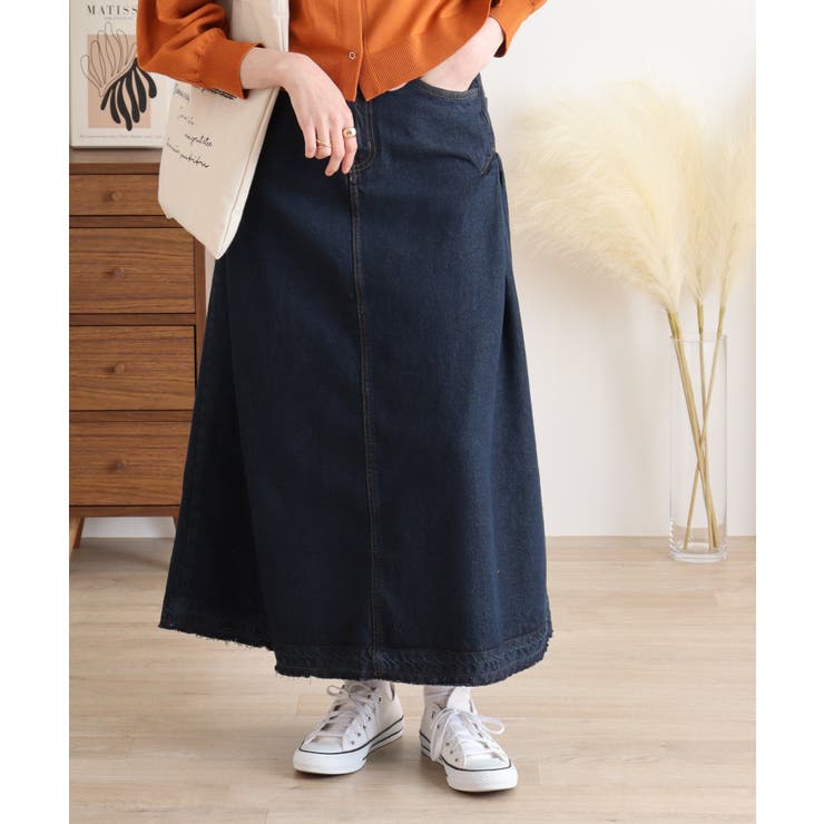 サイドタックデニムスカート レディース 大きいサイズ | JungleJalopy | 詳細画像85 