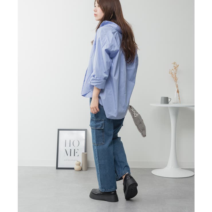 大きいサイズ レディース デニムカーゴパンツ | JungleJalopy | 詳細画像11 