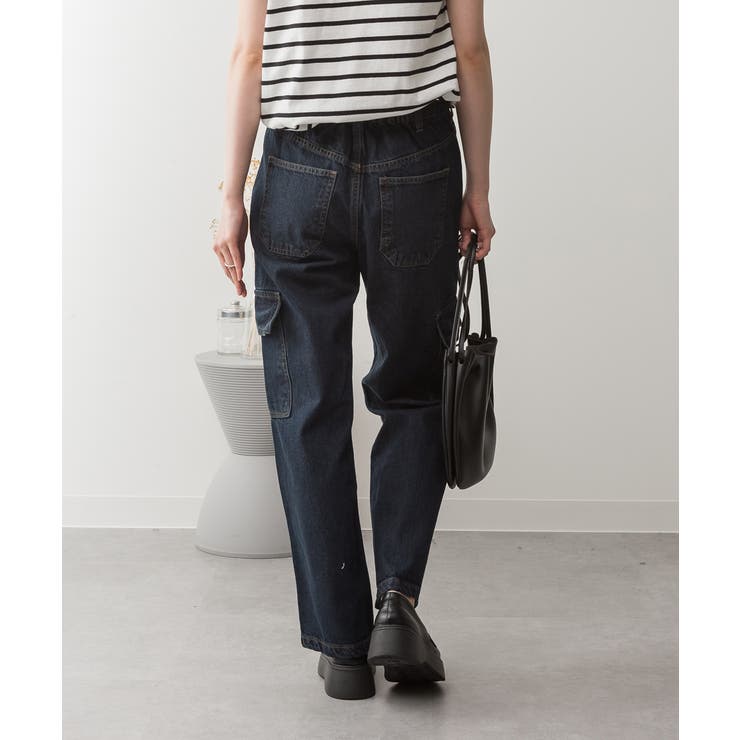 大きいサイズ レディース デニムカーゴパンツ | JungleJalopy | 詳細画像50 